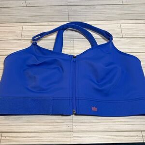 SHEFIT 5Luxe Sports Bra Zip Front Adjustable — Royal Blue